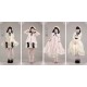 With Puji Letters and Poems-Crystal Flower House One Piece and Set(Pre-Order/2 Colours/Full Payment Without Shipping)